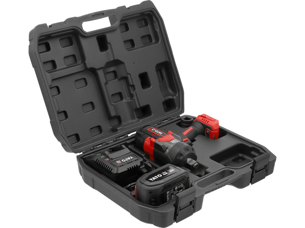 PISTOL DE IMPACT YATO YT-828073 18V 3/4 2400NM, 1X6AH