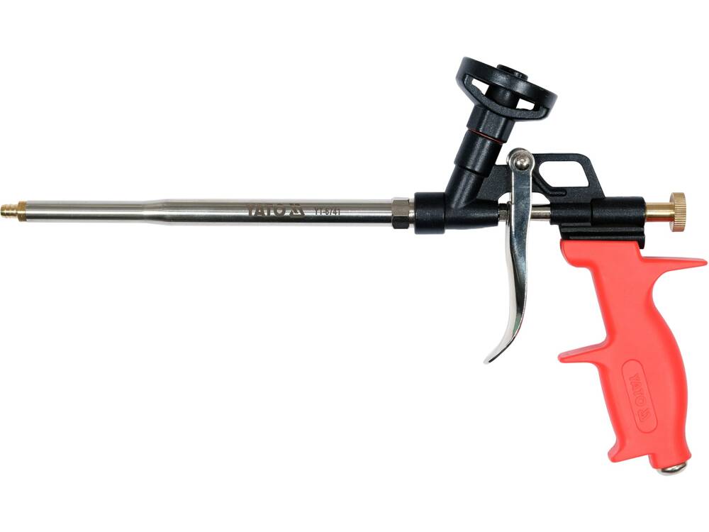 PISTOL SPUMA BUTON YATO YT-6741 REGLAJ, METALIC