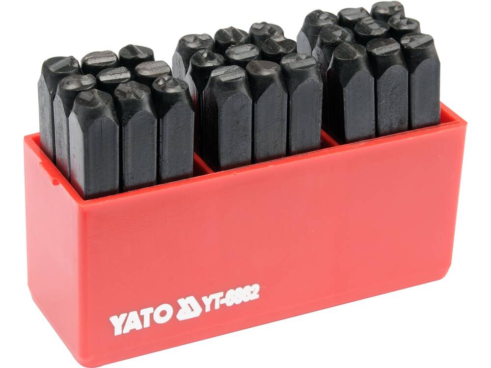 POANSOANE LITERE A-Z, YATO YT-6862 27 BUC, 6MM
