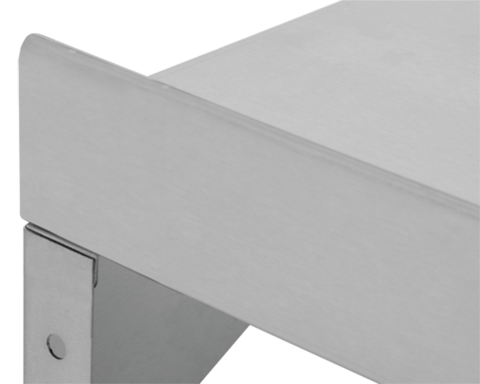 Rozsdamentes acéllemez YATO YG-09044 1800x300x180mm