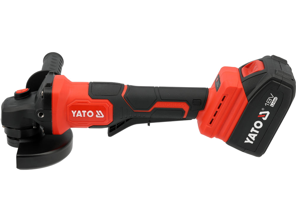 Polizor unghiular YATO YT-828254, 18 V, 1 x 4 Ah) - imagine 2