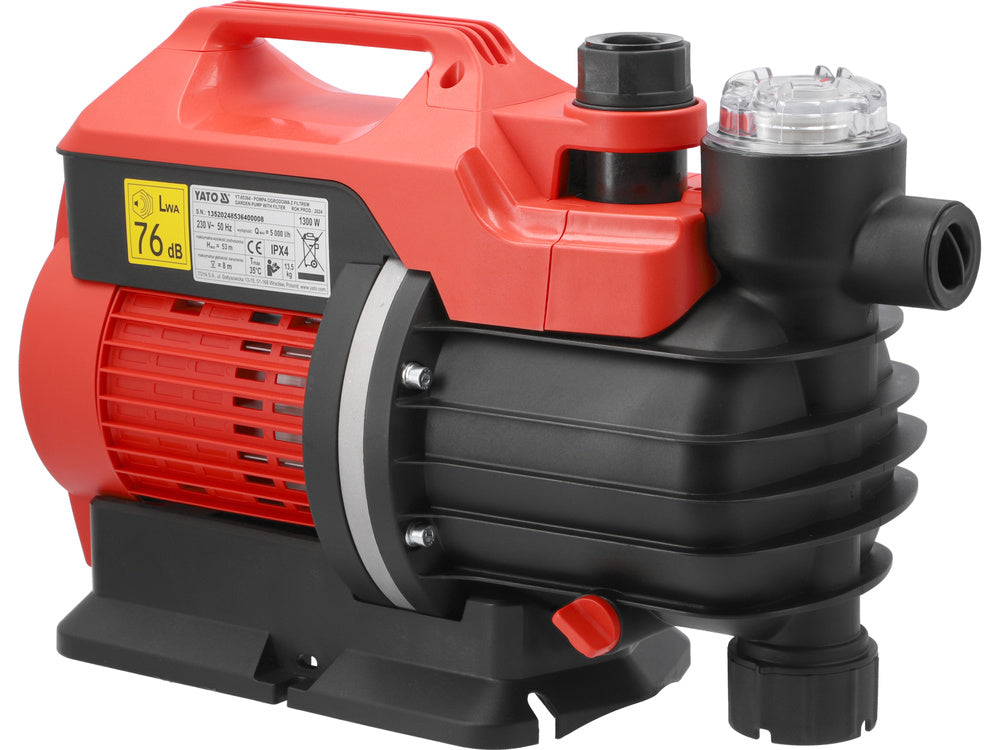 POMPA DE GRADINA YATO YT-85364 CU FILTRU 1300W
