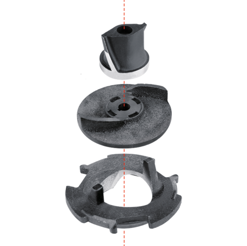 MERÜLŐSZIVATTYÚ YATO YT-85350 APRÍTÓVAL 750W