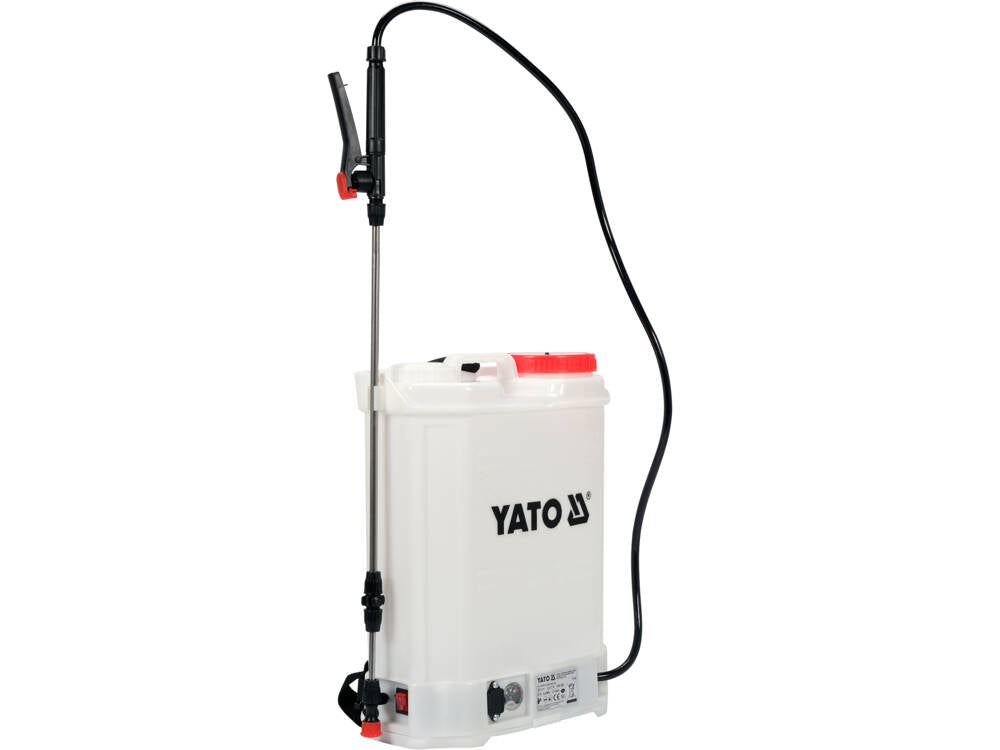 16L-ES PERMETEZŐGÉP, YATO YT-86220 AKKUMULÁTORRAL ÉS NAPENERGIÁVAL