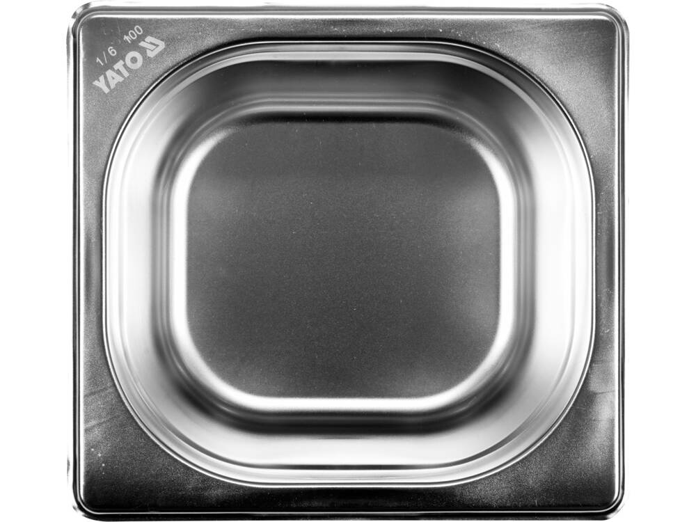 RECIPIENT GN1/6, OTEL YATO YG-00291 INOXIDABIL, 100MM, 1.5L