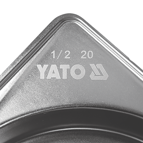 PERFORÁLT TARTÁLY GN1/1, YATO YG-00344 ROZSDAMENTES ACÉL, 19,5L