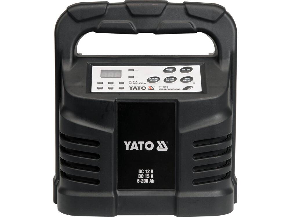 REDRESOR 12V, 15A, YATO YT-8303 6-200AH