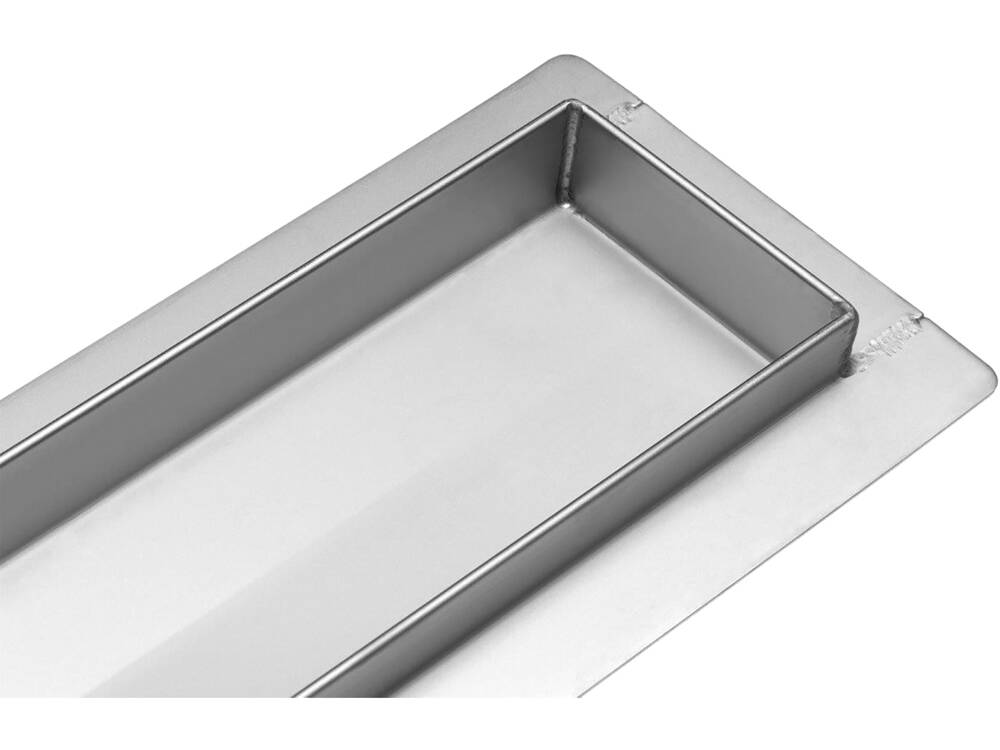 FALA ÜVEG ZUHANYCSATORNA 75386 FEKETE 60CM, NEDVES ÉS SZÁRAZ FELÜLETRE