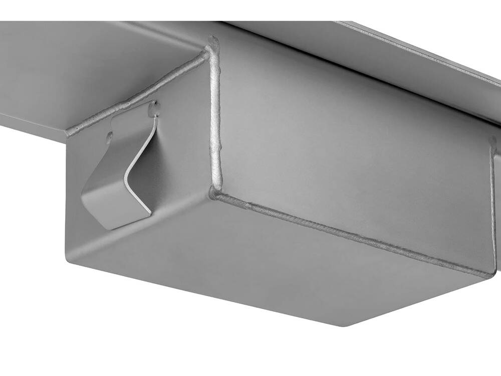 FALA ÜVEG ZUHANYCSATORNA 75388 FEKETE 80CM, NEDVES ÉS SZÁRAZ FELÜLETRE