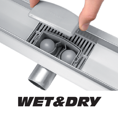 FALA ÜVEG ZUHANYFOLYÓ 75389 FEKETE 90CM, NEDVES ÉS SZÁRAZ TISZTÍTÁSRA