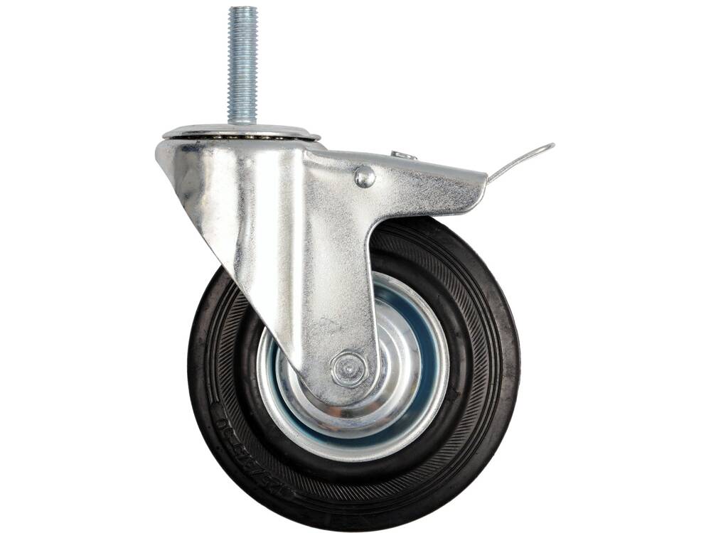 FORGÓKERÉK VOREL 87332 MENETTEL ÉS FÉKKEL 100/30MM