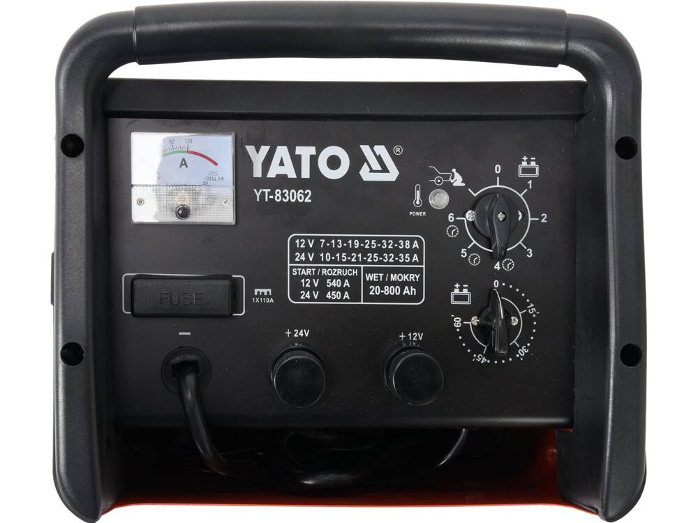 ROBOT AUTÓINDÍTÓ YATO YT-83062 12V-24V, 20-800AH