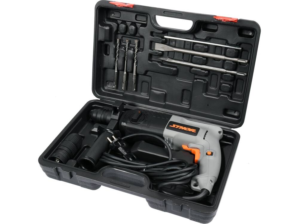 ROTOR PERCUTOR 620W, 2.4J, STHOR 79054 SDS+, 6 TARTOZÉK