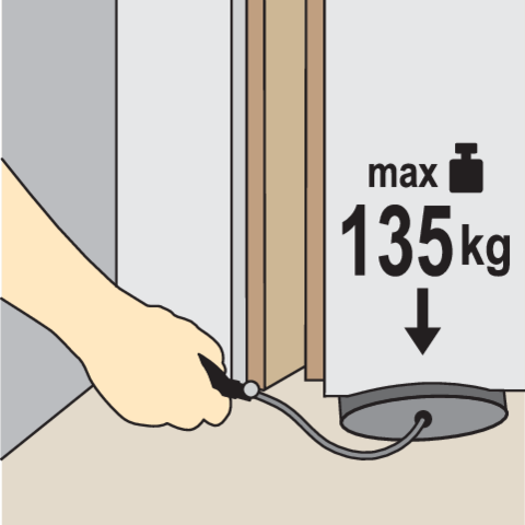 3 db-os YATO YT-67385 párnakészlet, összeszerelhető, MAX. 135 kg