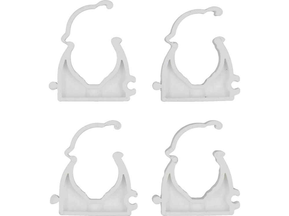 4 db-os VOREL 54833 zárható bilincskészlet PVC, PE, PE-X, PP, PB csőtartóhoz, 22 mm