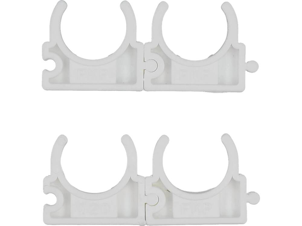 SET 4 CLEME VOREL 54813 SUPORT TEAVA PVC, PE, PE-X, PP, PB, 20MM