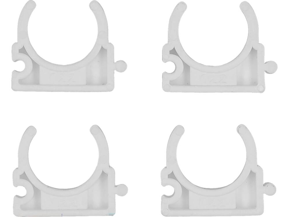 SET 4 CLEME VOREL 54814 SUPORT TEAVA PVC, PE, PE-X, PP, PB, 22MM