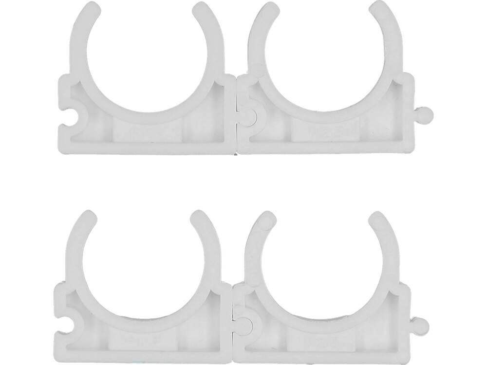 SET 4 CLEME VOREL 54815 SUPORT TEAVA PVC, PE, PE-X, PP, PB, 25MM