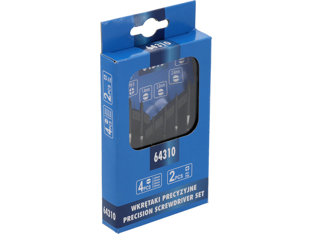 6 db-os csavarhúzó készlet No name 64310 - Finommechanika