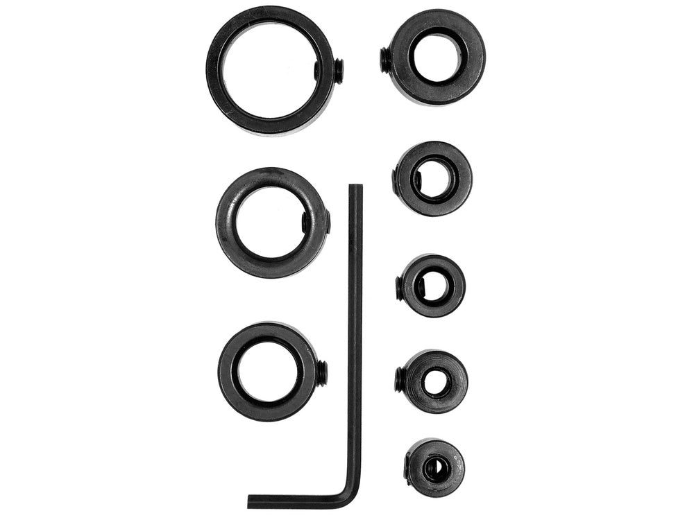 8 DARABOS VOREL 24070 MÉLYSÉGHATALMAZÓ KÉSZLET FA FÚRÓGÉPHEZ