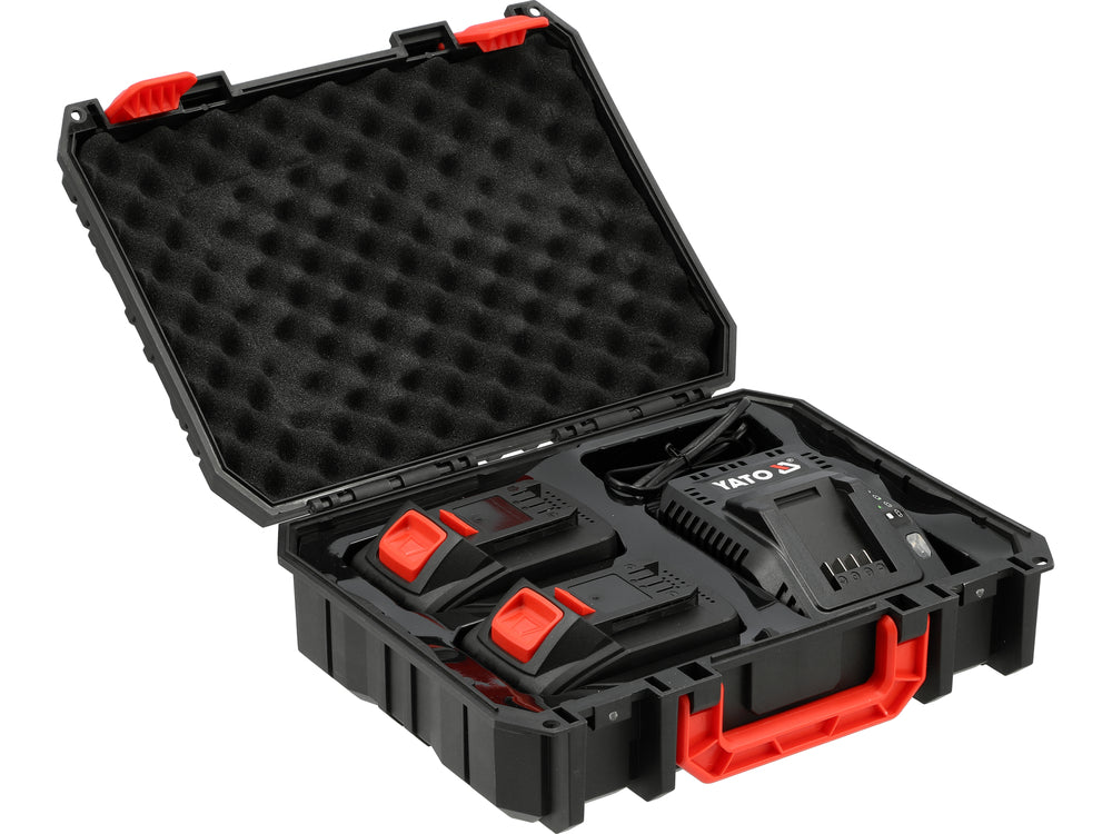 Set acumulatori YATO YT-828510, 2 x 4 Ah + incarcator - imagine 9