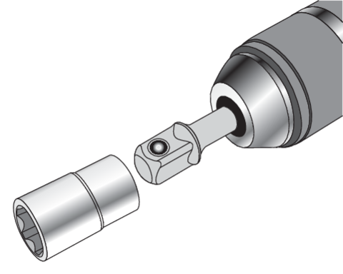 SET ADAPTOARE SDS YATO YT-04686 + - 1/4,3/8,1/2
