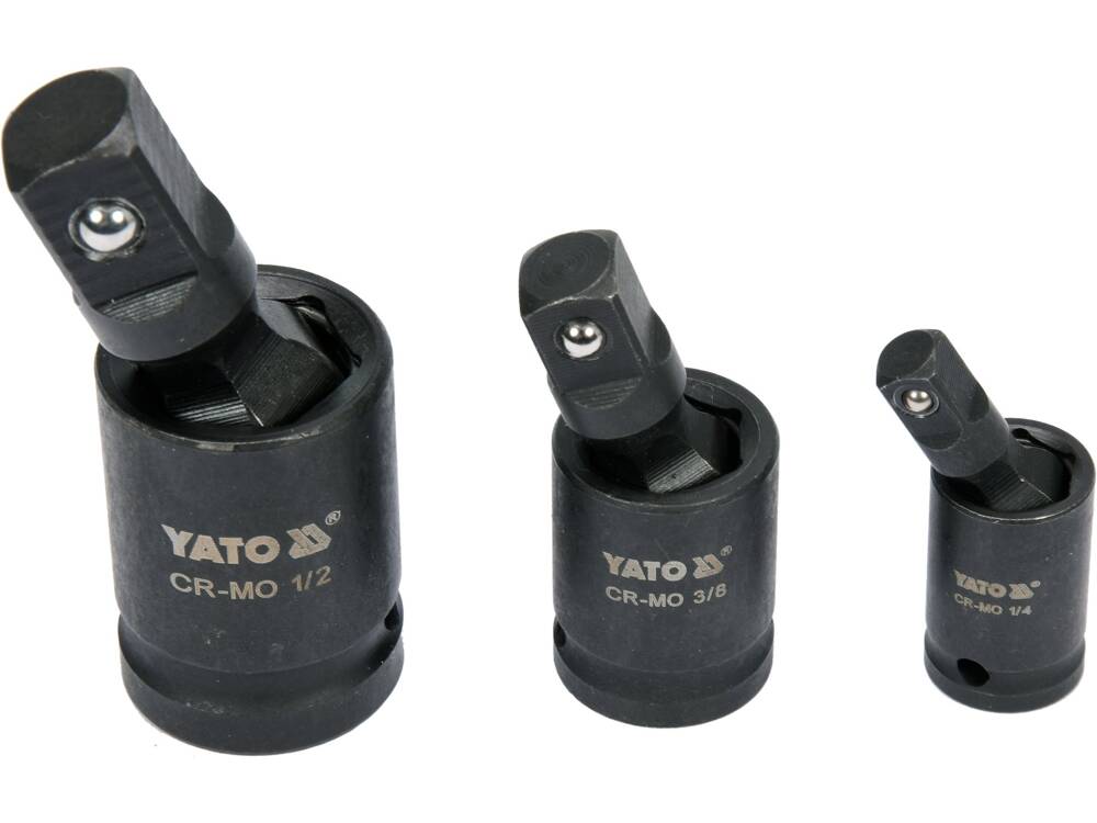 SET ARTICULATIE CARDANICA YATO YT-10643 IMPACT 1/4, 3/8, 1/2