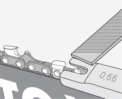 SET ASCUTIT LANT YATO YT-85041 DRUJBA 4.5MM, 4 PIESE