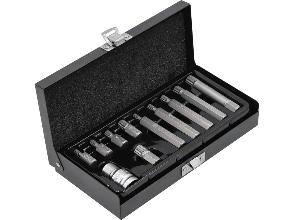 YATO YT-0415 SPLINE BITKÉSZLET (CSILLAG) 11 DARABOS