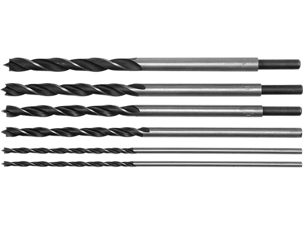 STHOR 22460 HOSSZÚ FÚRÓKÉSZLET FA FÚRÓKÉSZLET 6-14MM, 300MM