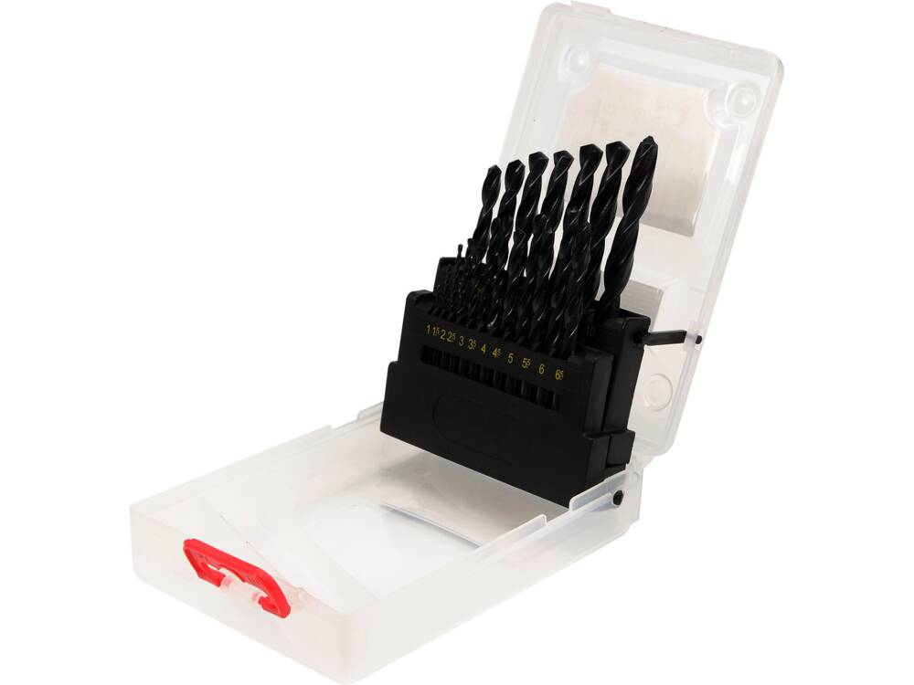 YATO YT-4462 FÉMFÚRÓKÉSZLET HSS, 19 RÉSZES, 1-10 MM