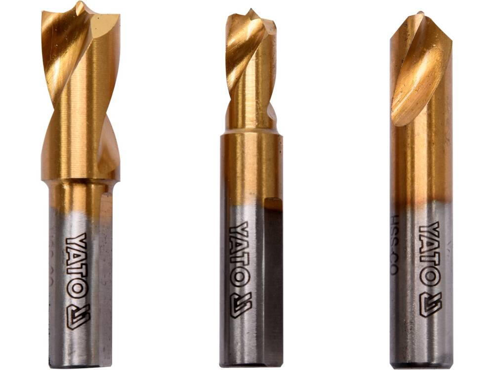 YATO YT-28921 PONTHEGESZTÉSHEZ SZÓLÓ FÚRÓKÉSZLET, 3 DARABOS