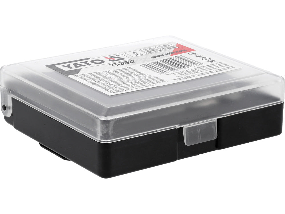 YATO YT-28922 PONTHEGESZTÉSHEZ SZÓLÓ FÚRÓKÉSZLET, 4 DARABOS