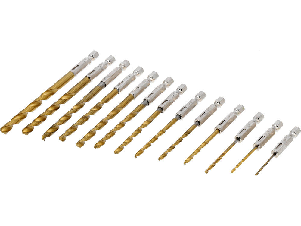 13 részes imbuszfúró készlet fémhez Sthor 21655