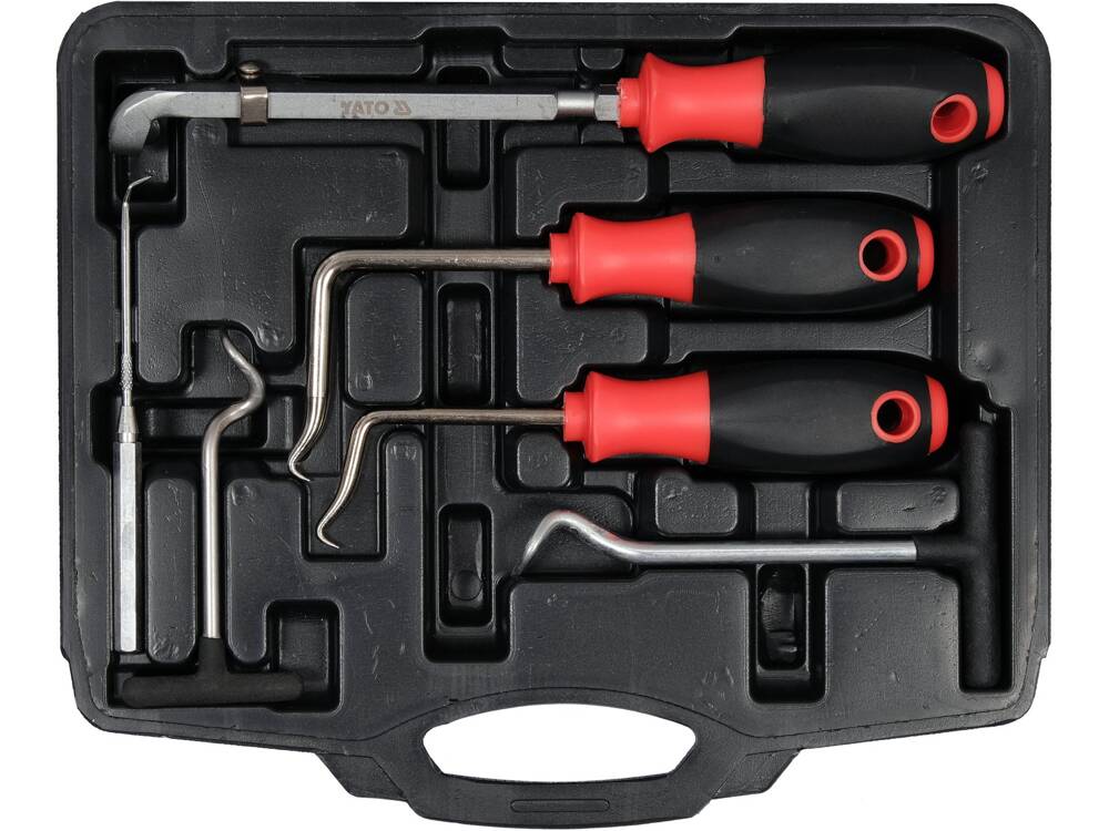 HOROGKÉSZLET YATO YT-08432-HEZ EXTRA TÖMÍTÉSEK ÉS O-GYŰRŰK, 6 DARABOS