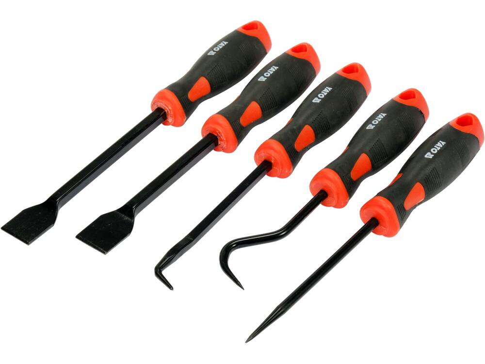 SET CARLIGE SI YATO YT-08422 RACLETE PENTRU EXTRAS GARNITURI, 5 PIESE