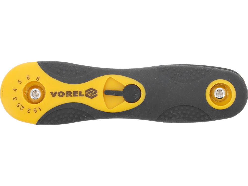 SET CHEI HEXAGONALE VOREL 56506 8 BUC,1.5-8MM,CR-V