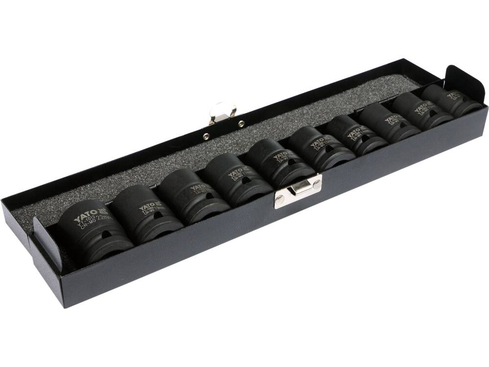 SET CHEI TUBULARE YATO YT-1025 DE IMPACT, 10-22MM