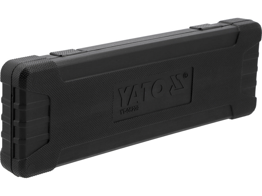 YATO YT-06279 RACSNIS VILLÁSKULCS KÉSZLET TARTOZÉKOKKAL SZERELÉKÖVHEZ, 15 DARABOS