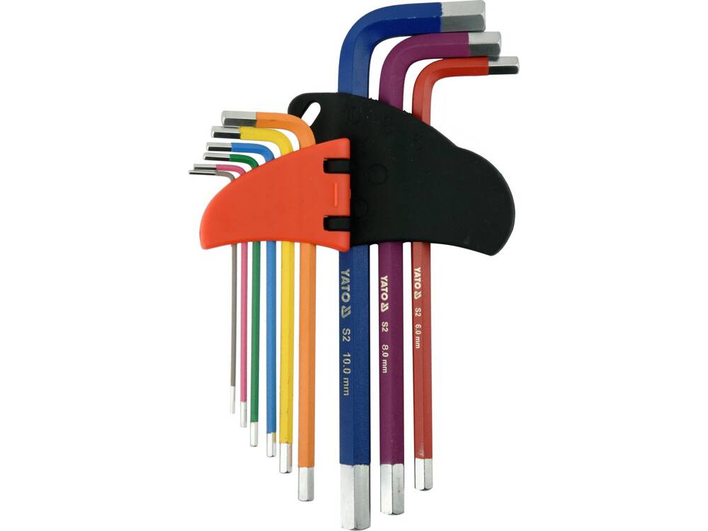 YATO HATSZÖGŰ VILLÁSKULCS KÉSZLET YT-05631 1,5-10MM, 9 DB-OS
