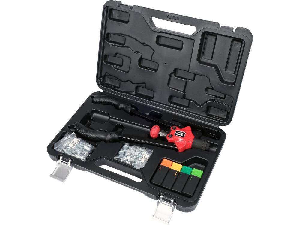 YATO YT-36150 Szegecsfogó készlet M4-M8, 46 darabos