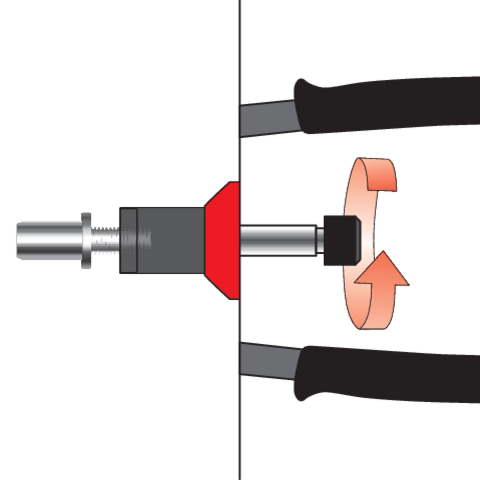 YATO YT-36150 Szegecsfogó készlet M4-M8, 46 darabos