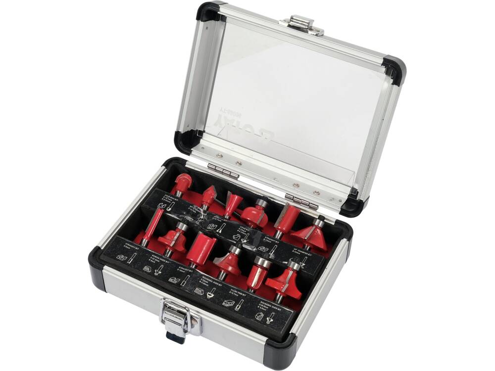 SET DE FREZE YATO YT-68006 PT. LEMN 12 BUC