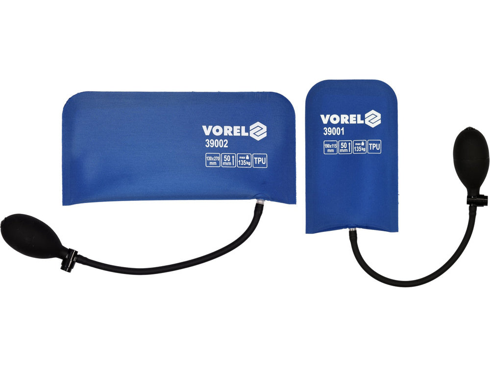 VOREL 39005 ÖSSZESZERELHETŐ PÁRNAKÉSZLET, 2 DB, 190X115MM + 130X270MM, TEHERBÍRÁS 135KG