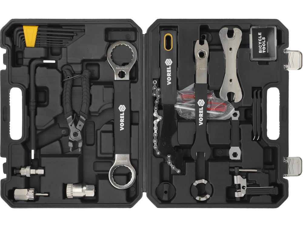KERÉKPÁR SZERSZÁMKÉSZLET, 30 DARABOS Vorel 58770