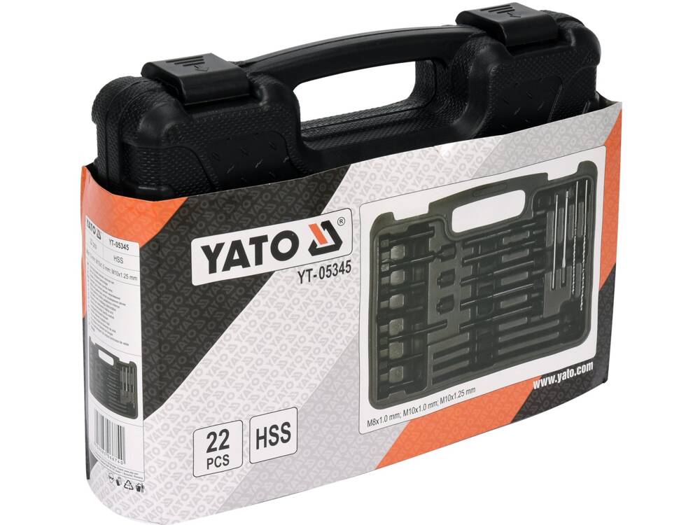 YATO YT-05345 GYÚJTÓGYERTYA KIHÚZÓ KÉSZLET 22 RÉSZES