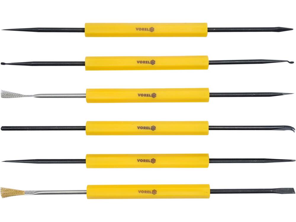 VOREL 79398 FORRASZTÓSZERSZÁM KÉSZLET, 6 DB