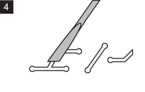 VOREL 79398 FORRASZTÓSZERSZÁM KÉSZLET, 6 DB