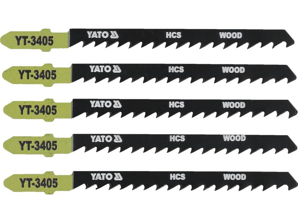 SET LAME PENTRU YATO YT-3405 FIERASTRAU PENDULAR, 5 BUC, 6TPI