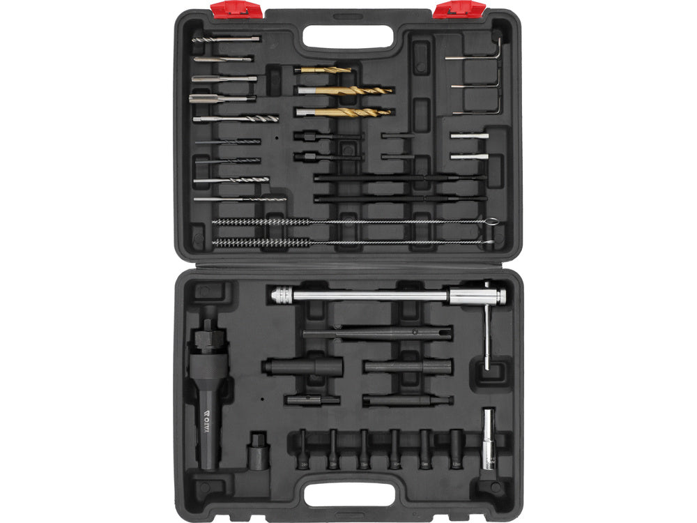SET PENTRU DEMONTAT YATO YT-05344 SI REPARAT FILETE BUJII, 40 PIESE